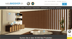 Desktop Screenshot of nettobadshop.ch